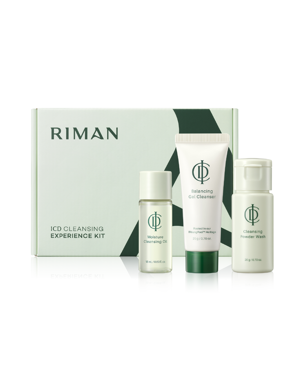 Kit de limpieza ICD tamaño viaje (3 artículos)