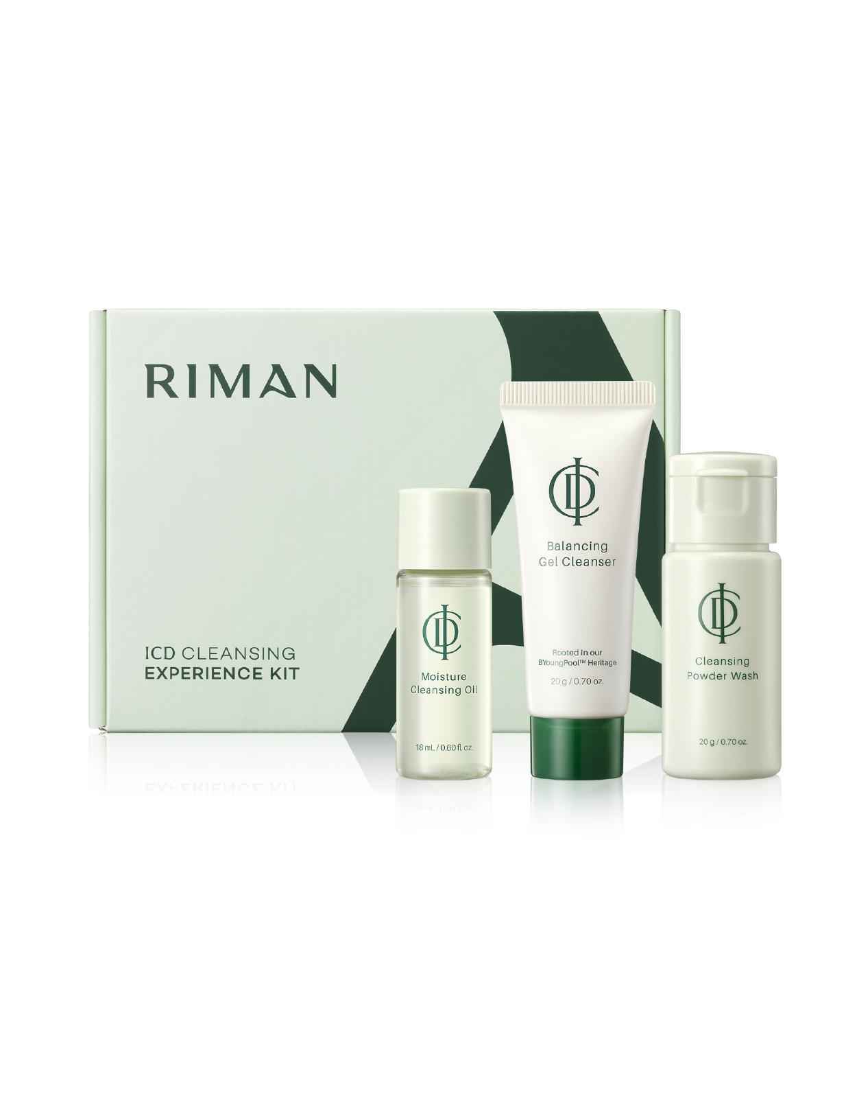 Kit de limpieza ICD tamaño viaje (3 artículos)