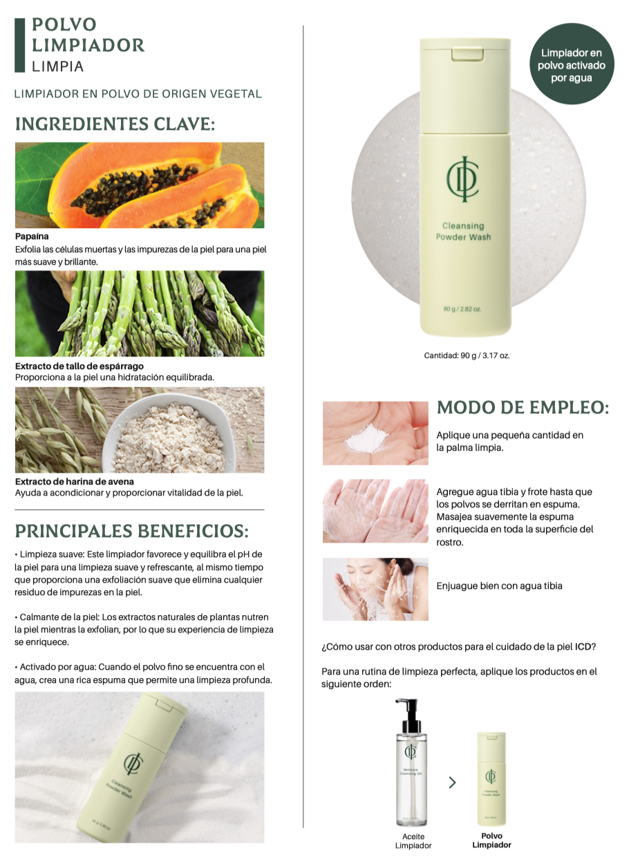 Polvo limpiador ICD