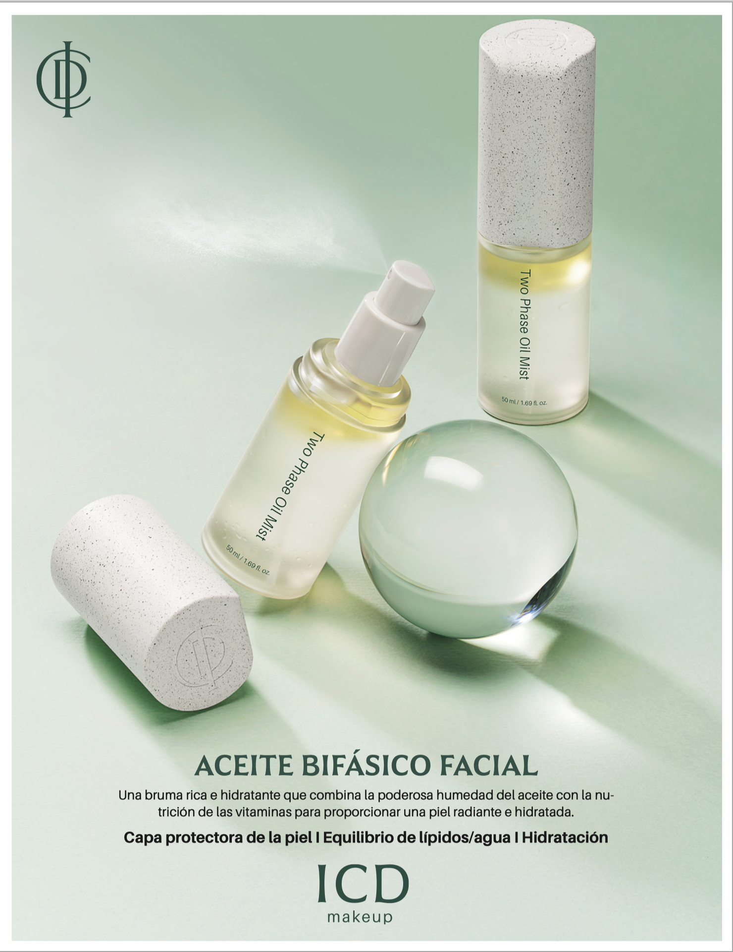 Niebla de aceite bifásica ICD